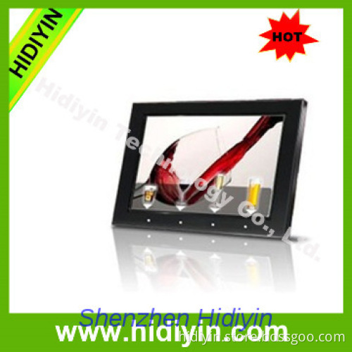 Small size 10 inch taxi headrest advertising player with wall mounted